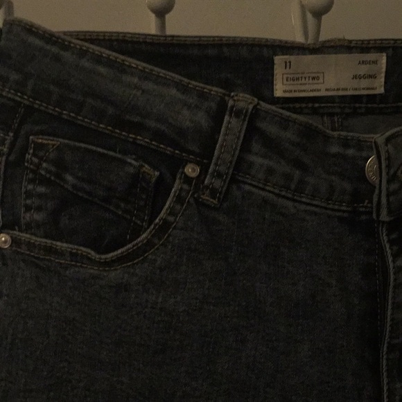 Ardene dark navy jeggings NEVER WORN - Picture 3 of 4